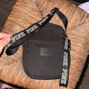 Pink Victorias Secret cross bag